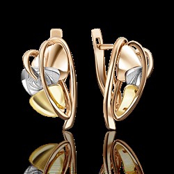 *Серьги цв Лимонное, Красное, Белое арт. 02-4043-00-000-1140-48-059 (вес 4,07 г) - фото 6611 *Серьги цв Лимонное, Красное, Белое арт. 02-4043-00-000-1140-48-059 (вес 4,07 г) - фото 6611