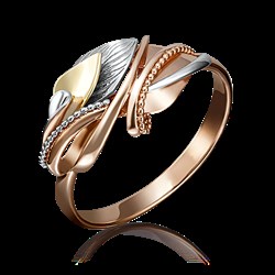 *Кольцо р.19,5 цв Красное, Белое, Лимонное арт. 01-5107-00-000-1140-48-157 (вес 2,47 г) - фото 6614