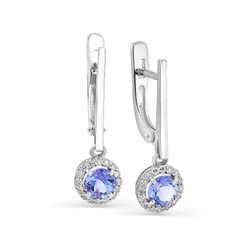 *Серьги Танзанит цв Белое арт. 2-107-360-31-311 (вес 2,87 г) - фото 67253 *Серьги Танзанит цв Белое арт. 2-107-360-31-311 (вес 2,87 г) - фото 67253