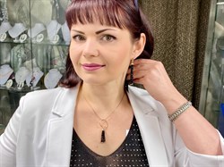 *Кольцо р.18,5 Черная Шпинель цв Красное арт. К120-5493ШЧ-843 вес 3,24 г - фото 76201