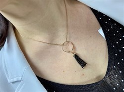 *Кольцо р.18,5 Черная Шпинель цв Красное арт. К120-5493ШЧ-843 вес 3,24 г - фото 76202