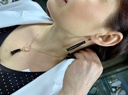 *Кольцо р.18,5 Черная Шпинель цв Красное арт. К120-5493ШЧ-843 вес 3,24 г - фото 76203