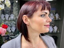 *Пусеты Белый Бр цв Лимонное и цв Белое арт. 2-502103-00-00-101 Вес 1,97 г - фото 77907 *Пусеты Белый Бр цв Лимонное и цв Белое арт. 2-502103-00-00-101 Вес 1,97 г - фото 77907