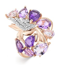 *Кольцо р.20 Колибри Аметист цв Красное арт. 01-2-290-0201-011-779 (вес 4,5 г) - фото 79364 *Кольцо р.20 Колибри Аметист цв Красное арт. 01-2-290-0201-011-779 (вес 4,5 г) - фото 79364