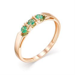 *Кольцо р.17,5 Изумруд цв Красное арт. 13540-101-177 (вес 1,6 г) - фото 82456 *Кольцо р.17,5 Изумруд цв Красное арт. 13540-101-177 (вес 1,6 г) - фото 82456