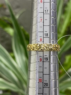 *Кольцо р.18,5 Триглав цв Лимонное арт. 1000057-732 (вес 2,56 г) - фото 83406