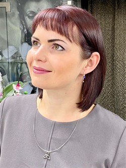 *Серьги Петли Танзанит цв Лимонное арт. 02-0001-00-718-1130-57-510 вес 2,44 г - фото 86474 *Серьги Петли Танзанит цв Лимонное арт. 02-0001-00-718-1130-57-510 вес 2,44 г - фото 86474