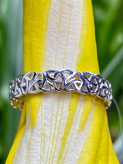 *Кольцо р.19,5 Триглав цв Белое арт. 1000058-749 (вес 2,88 г) - фото 87216 *Кольцо р.19,5 Триглав цв Белое арт. 1000058-749 (вес 2,88 г) - фото 87216