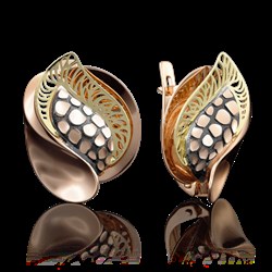 *Серьги цв Красное, Лимонное арт. 02-3889-00-000-1113-48-080 (вес 3,67 г) - фото 8742 *Серьги цв Красное, Лимонное арт. 02-3889-00-000-1113-48-080 (вес 3,67 г) - фото 8742