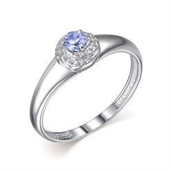 *Кольцо р.18,5 Танзанит цв Белое арт. 13030-204-219 (вес 1,87 г) - фото 89275 *Кольцо р.18,5 Танзанит цв Белое арт. 13030-204-219 (вес 1,87 г) - фото 89275