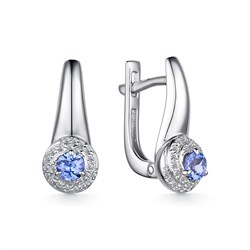 *Серьги Танзанит цв Белое арт. 23030-204-417 (вес 2,91 г) - фото 89288 *Серьги Танзанит цв Белое арт. 23030-204-417 (вес 2,91 г) - фото 89288