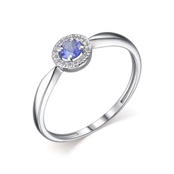 *Кольцо р.18 Танзанит цв Белое арт. 11063-204-167 (вес 1,24 г) - фото 89427 *Кольцо р.18 Танзанит цв Белое арт. 11063-204-167 (вес 1,24 г) - фото 89427