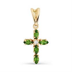 *Подвеска Изумруд цв Красное арт. 3016-101-633 (вес 0,99 г) - фото 89433 *Подвеска Изумруд цв Красное арт. 3016-101-633 (вес 0,99 г) - фото 89433