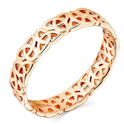 *Кольцо р.17,5 Триглав цв Красное арт. 1000056-776 (вес 2,58 г) - фото 89942