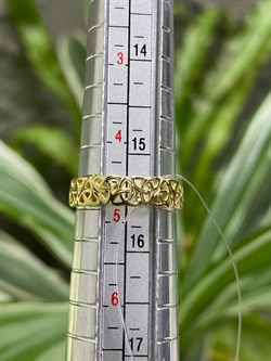 *Кольцо р.15,5 Триглав цв Лимонное арт. 1000057-816 (вес 2 г) - фото 89997 *Кольцо р.15,5 Триглав цв Лимонное арт. 1000057-816 (вес 2 г) - фото 89997