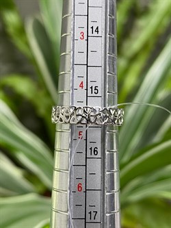 *Кольцо р.15,5 Триглав цв Белое арт. 1000058-817 (вес 2,2 г) - фото 90086 *Кольцо р.15,5 Триглав цв Белое арт. 1000058-817 (вес 2,2 г) - фото 90086