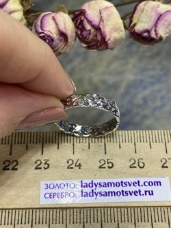 *Кольцо р.21 Триглав цв Белое арт. 1000058-794 (вес 3,02 г) - фото 90106 *Кольцо р.21 Триглав цв Белое арт. 1000058-794 (вес 3,02 г) - фото 90106