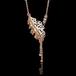 *Колье р.54-50 Лист дуба цв Красное арт. 07-0197-00-000-1110-48-126 вес 3,55 г - фото 9196 *Колье р.54-50 Лист дуба цв Красное арт. 07-0197-00-000-1110-48-126 вес 3,55 г - фото 9196