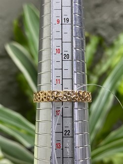 *Кольцо р.21 Триглав цв Красное арт. 1000056-691 (вес 3,2 г) - фото 93102