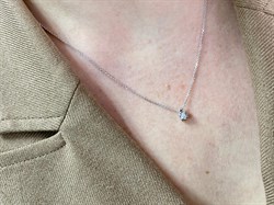 *Колье р.45 Белый бр цв Белое арт. 64003-200-107 вес 2,29 г - фото 97160 *Колье р.45 Белый бр цв Белое арт. 64003-200-107 вес 2,29 г - фото 97160