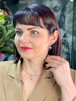 *Серьги Танзанит цв Красное и Белое арт 2-408362-00-31-652 вес 3,25 г - фото 97207 *Серьги Танзанит цв Красное и Белое арт 2-408362-00-31-652 вес 3,25 г - фото 97207