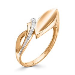 *Кольцо р.17,5 цв Красное арт. 12682-100-489 (вес 2,82 г) - фото 98022