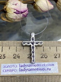 *Подвеска Танзанит цв Белое арт 8-280332-00-31-713 вес 1,68 г - фото 99193 *Подвеска Танзанит цв Белое арт 8-280332-00-31-713 вес 1,68 г - фото 99193