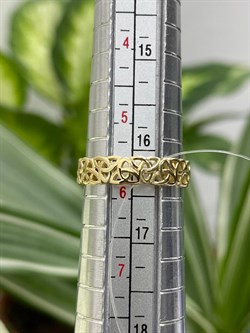 *Кольцо р.16,5 Триглав цв Лимонное арт. 1000057-355 (вес 2,29 г) - фото 99215 *Кольцо р.16,5 Триглав цв Лимонное арт. 1000057-355 (вес 2,29 г) - фото 99215