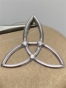 *Подвеска Триглав Фианит арт. 03-3258/00КЦ-00-685 вес 2,06 г