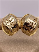 *Серьги цв Лимонное арт. 02-3591-00-000-1130-48-908 вес 4,99 г