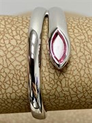 *Кольцо р.18 Розовый Турмалин арт. SM-R02899-X-W-Pin-X-X-511 вес 2,76 г