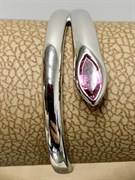*Кольцо р.20 Розовый Турмалин арт. SM-R02899-X-W-Pin-X-X-539 вес 2,95 г