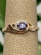 *Кольцо р.18,5 Танзанит арт. 01-2423/00ТЗ-06-061 вес 1,46 г