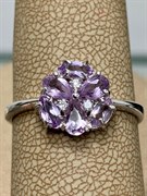 *Кольцо р.19 Аметист арт. 3837003007-352 Вес 1,82 г