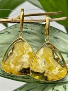 *Серьги Янтарь арт. 721102п-714 Вес 11,44 г