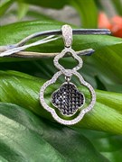 *Подвеска Фианит Микс Микро Вставки арт. 4852R30533pd-854 Вес 3.1 г