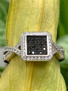 *Кольцо р.16,5 Фианит Микс Микро Вставки арт. 4852R63027rg-505 Вес 4.5 г