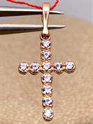 *Подвеска Танзанит цв Красное арт. 3246-104-042 (вес 0,8 г)