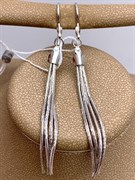 *Серьги Петли Кисточки снейк арт. НС 22-343-3-622 Вес 5,4 г