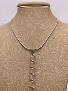 *Колье р.45 Снейк Пружина арт. НХ 22-1626-3-566 Вес 5,29 г