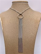 *Колье р.50 Якорь Бахрома арт. НХ 22-1629-3-113 Вес 8,39 г