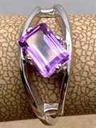 *КОЛЬЦО р.17,5 Аметист арт. R00357-094, (вес 2,87 г)