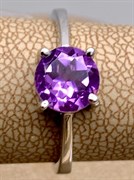 *КОЛЬЦО р.17 Аметист арт. R00355-042, (вес 2,75 г)