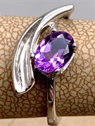 *Кольцо р.16,5 Аметист арт. R00221-215, (вес 2,81 г)