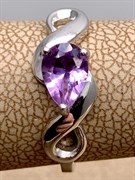 *Кольцо р.17 Аметист арт. R00563-348, (вес 2,02 г)