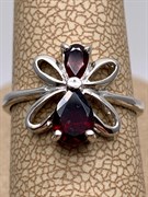 *КОЛЬЦО р.16,5 Гранат арт. R00183-447, (вес 2,21 г)