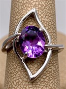 *Кольцо р.17,5 Аметист арт. R00187-090 вес 4,56 г