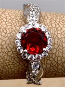 *КОЛЬЦО р.17,5 Гранат арт. R00508-943, (вес 3,27 г)