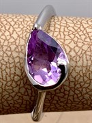 *КОЛЬЦО р.17 Аметист арт. R00029-667, (вес 3,07 г)