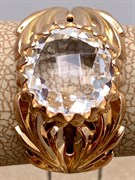 *Кольцо р.17,5 Горный Хрусталь арт. 01-2340/00ГХ-06-898 вес 4,35 г
